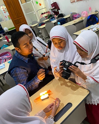 Kegiatan ekskul Film dan Konten Kreator 1