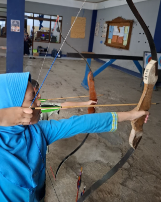 Kegiatan ekskul Panahan 2